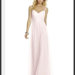 Dessy Blush Dress Bridesmaids
